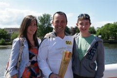 OLYMPIC TORCH AT BANN